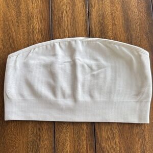 Sweaty Betty White Ribbed strapless bra